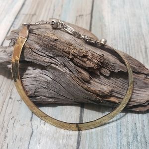 Itaor 925 Italy Two Tones Bracelet.